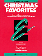 Essential Elements Christmas Favorites Mallet Percussion band method book cover